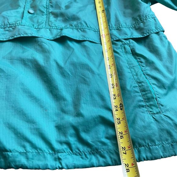 Vintage cheetah sport Aqua￼ windbreaker jacket size large - Picture 7 of 8